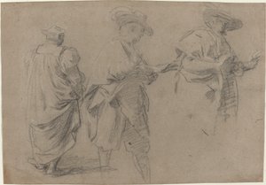 قاض واثنان من المحامين السادة بواسطة يوستاش لو سوير