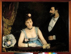 نزل إيطالي. لوحة إيفا غونزاليس (1849-1883) بواسطة إيفا جونزاليس