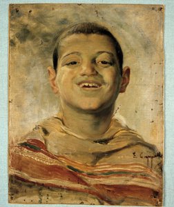 سفاح صغير (زيت على قماش)