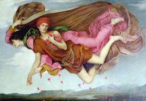 Nuit et sommeil - الليل والنوم ، بقلم دي مورغان ، إيفلين (1855-1919). زيت على قماش بواسطة إيفلين دي مورغان