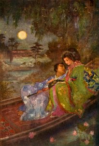 "العاشقون الذين تبادلوا المعجبين" ، 1912. بواسطة إيفلين بول