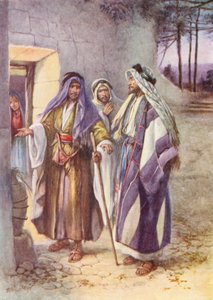المسيرة إلى عمواس (طباعة حجرية ملونة)