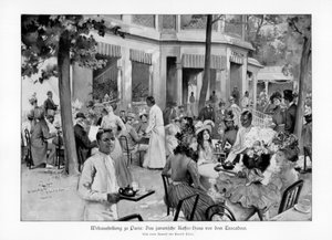 بيت القهوة الجاوي ، تروكاديرو ، معرض باريس العالمي ، 1889 ، 1900.