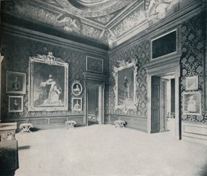 غرفة رسم الملكة كارولينز ، في قصر كنسينغتون ، c1899 ، 1901 بواسطة أير وسبوتيسوود