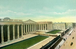 المتحف البريطاني ، ج 1900.
