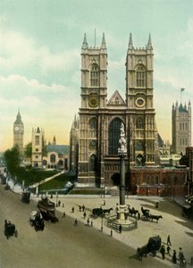 دير وستمنستر ، ج 1900. بواسطة أير وسبوتيسوود