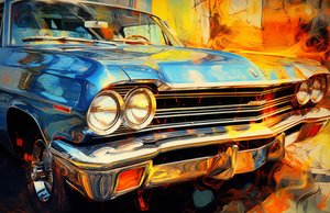 ملصقات السيارات القديمة العتيقة للبيع، مطبوعات فنية عبر الإنترنت، ديكور الغرفة بواسطة فشتالي عبد الرحيم