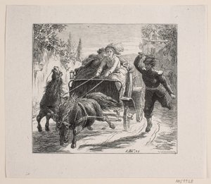 رسم إيضاحي لـ Bjørnstjerne Bjørnson "رسم من إيطاليا" بواسطة لورينز فروليش