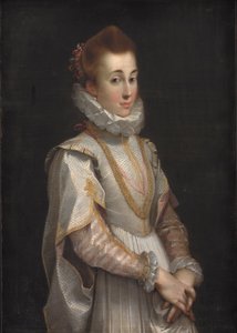 صورة لسيدة شابة ، حوالي 1600 (زيت على قماش) بواسطة Federico Fiori Barocci أو Baroccio