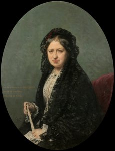 ماريا إنكارناثيون كويتو دي سافيدرا ، دوقة ريفاس بواسطة Federico de Madrazo y Kuntz