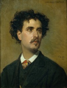 صورة لماريا فورتوني بواسطة Federico de Madrazo y Kuntz