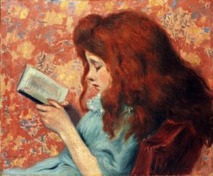 الفتاة ذات الشعر الأحمر الصغيرة - فيديريكو زاندومينغي (1841-1917). زيت على قماش الأبعاد: 38،8x46،3 سم مجموعة خاصة