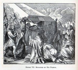 حزن على هنري السابع شعبه ، 1882 بواسطة فيدور روشي