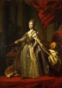 صورة الإمبراطورة كاثرين الثانية 1729-1796 ، 1775-1780