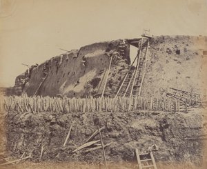 زاوية حصن تاكو الشمالي الذي دخل فيه الفرنسيون ، 21 أغسطس 1860 ، 1860. بواسطة فيليس بيتو