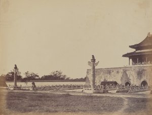مدخل قصر الشتاء ، بيكين ، 29 أكتوبر 1860 ، 1860. بواسطة فيليس بيتو