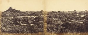 منظر لقصر الشتاء الإمبراطوري ، بيكين ، يُظهر التل الاصطناعي ، 29 أكتوبر 1860 بواسطة فيليس بيتو