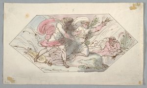 رسم، أبولو ودافني، 1796-1796-98 بواسطة فيليس جياني