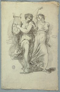 Terpsichore ، موسى الرقص وإيراتو ، موسى الحب الشعر بواسطة فيليس جياني