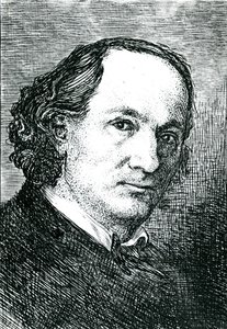 Charles Baudelaire (1821-67) (engraving) (b/w photo) بواسطة فيليكس (بعد) براكيموند