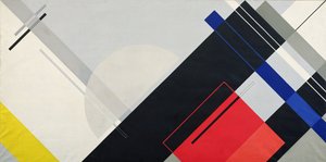 تكوين جدارية III (زيت على قماش)