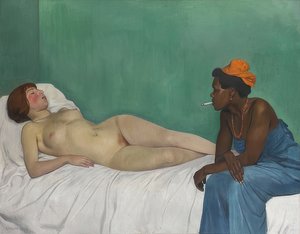 La Blanche et la Noire (الأبيض والأسود). 1913