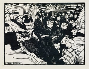 لو بون ماركي ، 1893 بواسطة فيليكس إدوارد فالوتون