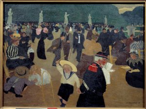 لو جاردين دو لوكسمبورغ لوحة لفيليكس فالوتون (1865-1925) بواسطة فيليكس إدوارد فالوتون