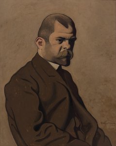 صورة أمبرواز فولارد 1865-1939 ، 1902. بواسطة فيليكس إدوارد فالوتون