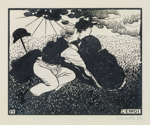 "Emoi ، 1894 بواسطة فيليكس إدوارد فالوتون