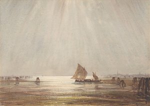 قارب صيد البندقية ، nd. بواسطة فيليكس فرانسوا جورج فيليبرت زيم