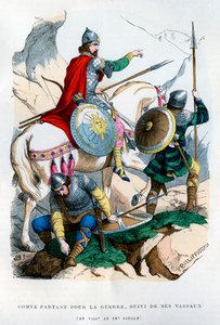 عدد الفرنجة يغادر للحرب ، القرنين الثامن والتاسع 1882-1884