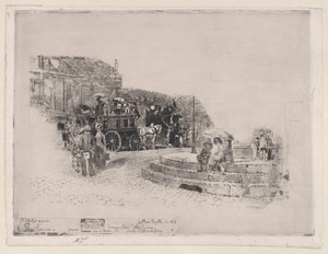 ضع Pigalle في عام 1878 ، 1878-98. بواسطة فيليكس هيلير بوهوت