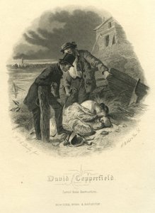 ديفيد كوبرفيلد: منقذ من الدمار ، محفور بواسطة HB Hall und Sons ، 1867 بواسطة فيليكس أوكتافيوس كار دارلي