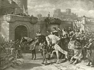 الجزء الثالث من هنري السادس. القانون الثاني ، المشهد الثاني (الحفر) بواسطة فيليكس أوكتافيوس كار دارلي