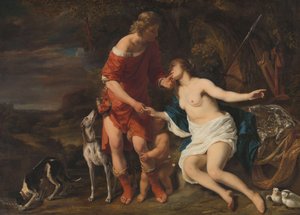 فينوس وأدونيس ، 1657-60