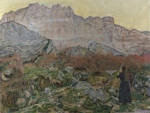 لا فيجن (المناظر الطبيعية الجبلية). 1889 بواسطة فرديناند هودلر