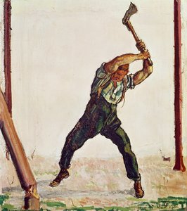 وودمان ، 1910 بواسطة فرديناند هودلر