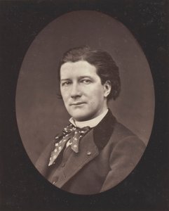 Victorien Sardou الكاتب المسرحي الفرنسي ، 1831-1908 ، ج. 1876.
