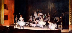 بروفة في دار الأوبرا. تكرار l&39;Opera