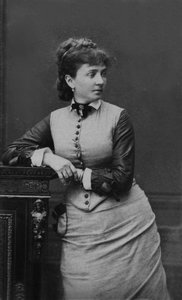 السيدة هنرييت بيتي دي فيريسي، صورة لمولنييه خلال معرض باريس العالمي عام 1867 بواسطة فرديناند مولنييه