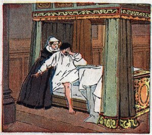 تاريخ فرنسا: ندم ملك فرنسا شارل التاسع (1550-1574) على إعلانه ترتيب مذبحة القديس بارتيليمي. في "Histoire de France" تعلمت بالصورة والمراقبة المباشرة. الدورة التحضيرية والسنة الأولى للعناصر ج