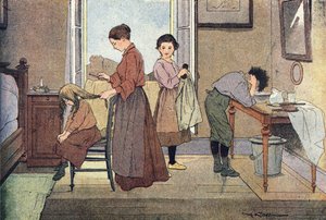 رفعه ، في كتاب الطفولة المصور ، حوالي عام 1900 (نقش).