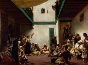 حفل زفاف يهودي في المغرب عام 1841