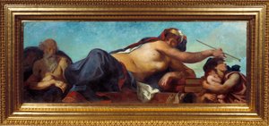 لوحة العدالة ليوجين ديلاكروا (1798-1863) بواسطة فرديناند فيكتور يوجين ديلاكروا