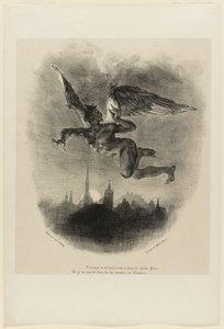 Mephistopheles dans les airs (صورة من Faust) بواسطة فرديناند فيكتور يوجين ديلاكروا