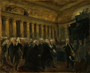 ميرابو يواجه رسم ماركيز دي دريو بريزي ، 1831 بواسطة فرديناند فيكتور يوجين ديلاكروا