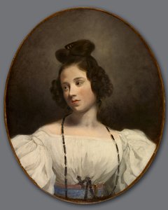 ملكة جمال الكسندر جولي دي لا بوتراي ، c.1832-1834 بواسطة فرديناند فيكتور يوجين ديلاكروا