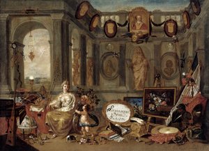 رمزية أوروبا ، 1689. بواسطة فرديناند فان كيسيل