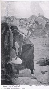 تزوير البرونز والحديد ، توضيح من "تاريخ الأمم لهتشينسون" ، ج .1910 بواسطة فرناند كورمون